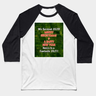 Merry Xmas - We Survived 2020 Baseball T-Shirt